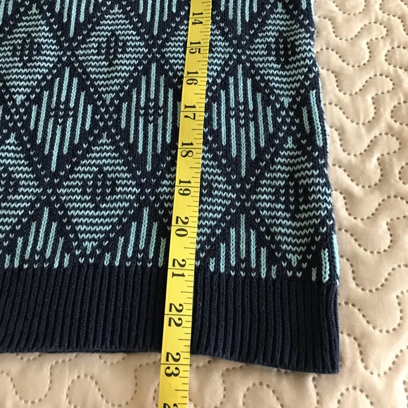 Joe Fresh Size Small Blue Crewneck Sweater - Picture 6 of 10